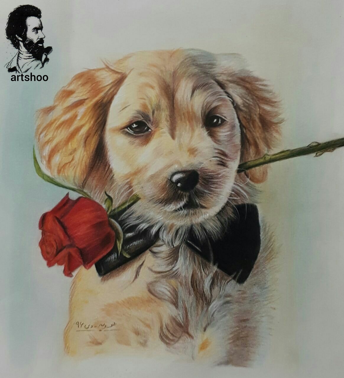 نقاشی مدادرنگی